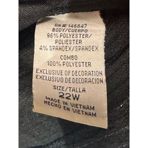 Maya Brooke 22W Black 2-Piece Skirt Suit Jewel Trim Blazer Career Formal NWT - Picture 15 of 15